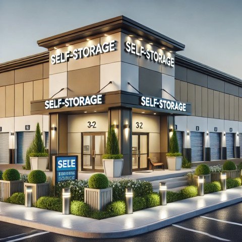 DALL.E-2024-11-13-11.54.17---A-professionally-designed-high-quality-image-of-a-modern-self-storage-facility-exterior-with-excellent-curb-appeal.-The-facility-has-clean-well-main